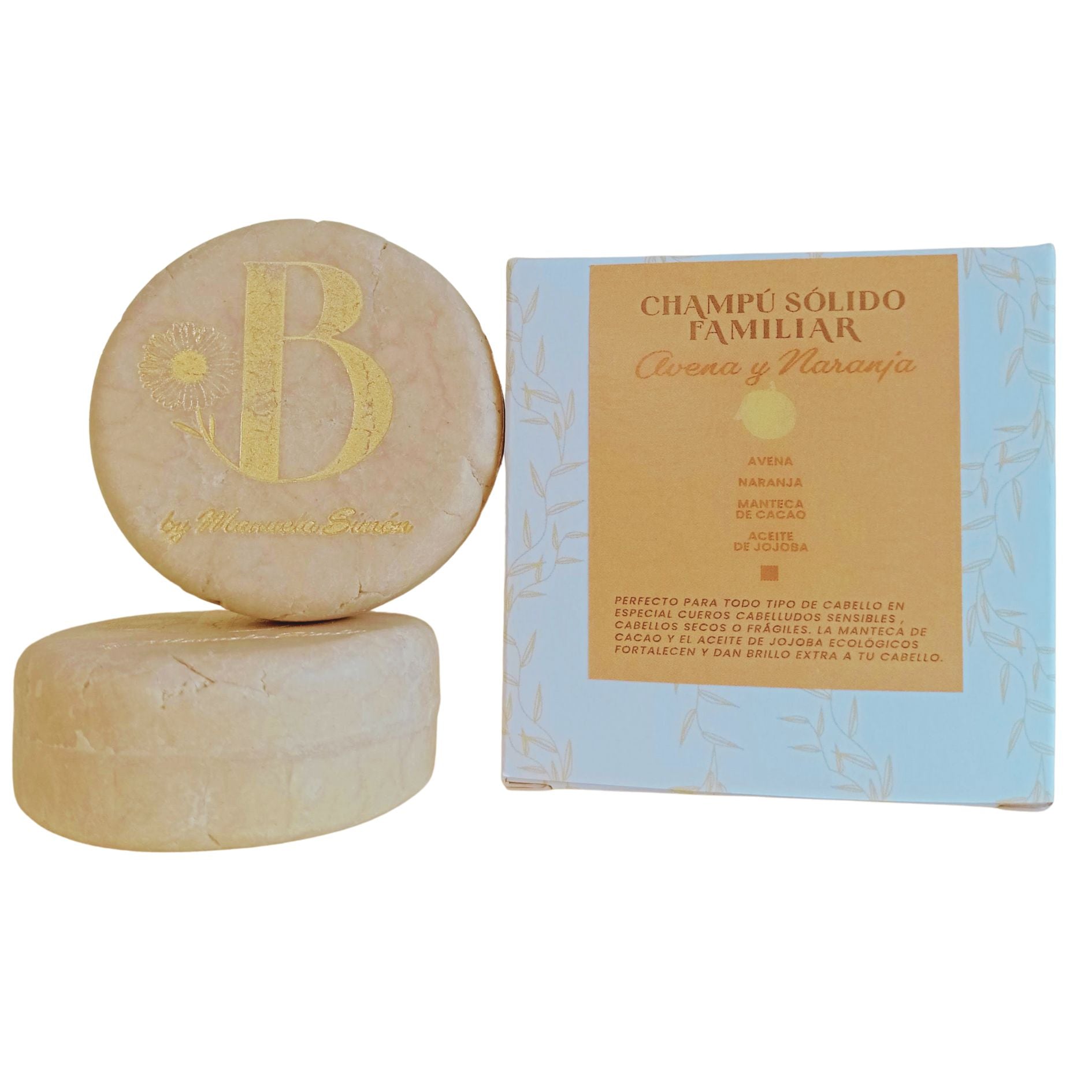 Champú sólido familiar 80g